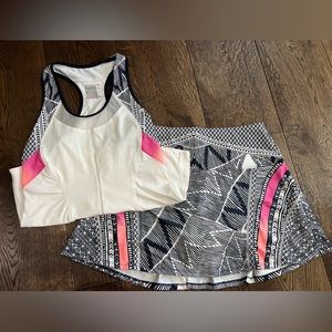 Lucky in Love Santa Fe Tank + Skirt 🎾